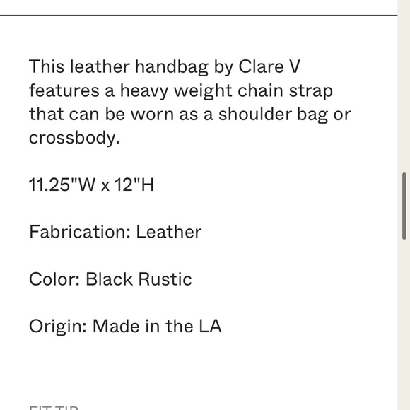 NWT Clare V. Delphine Tote.Chic, versatile & functional.No longer for sale on CV - Picture 11 of 12